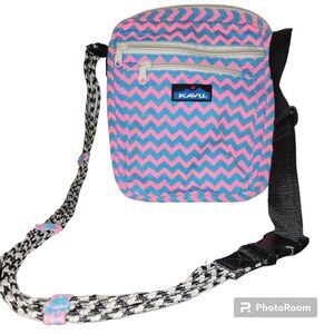 KAVU Rope Sling Shoulder Crossbody Bag Messenger Purse